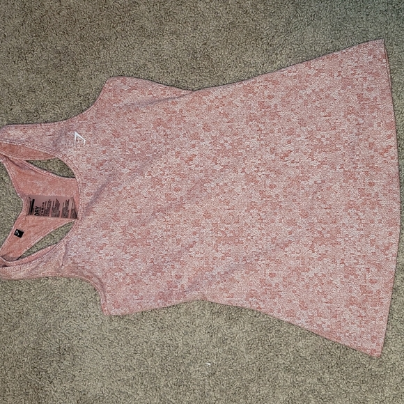 Gymshark Fleur Texture Brick Red Vest - Picture 2 of 2